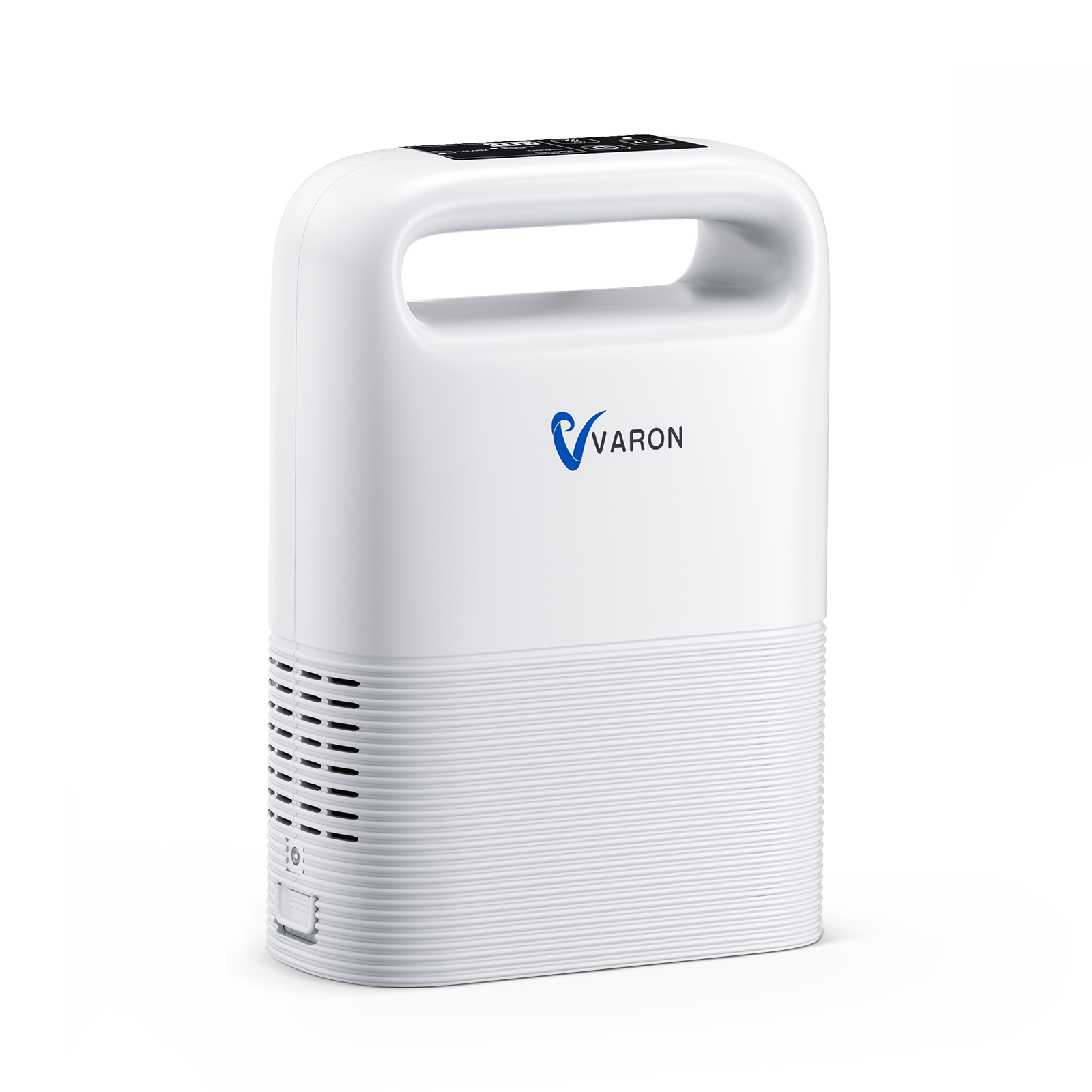 VARON VP-2 | Concentrador de oxígeno portátil 93% flujo pulsado 1–5 niveles CE
